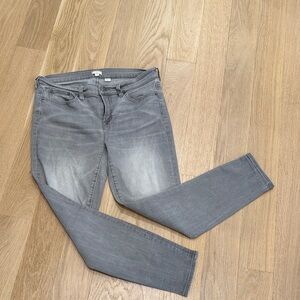 J. CREW Gray Women's slim ankle Jeans sz 30